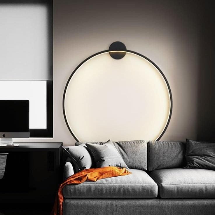 éclairage mural design ronde