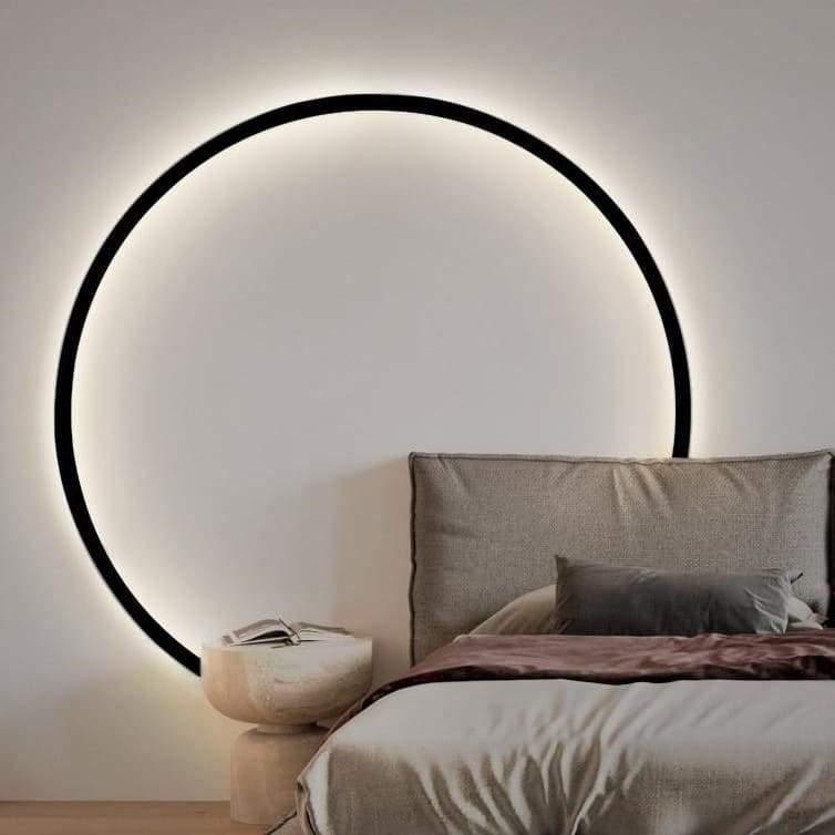 applique murale ronde