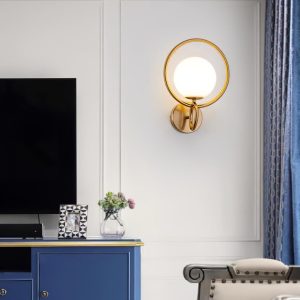 luminaire mural design moderne
