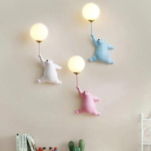 applique murale ourson
