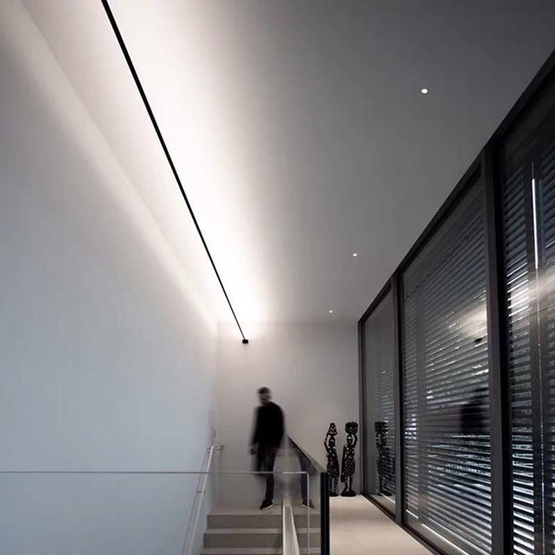 éclairage contemporain salon