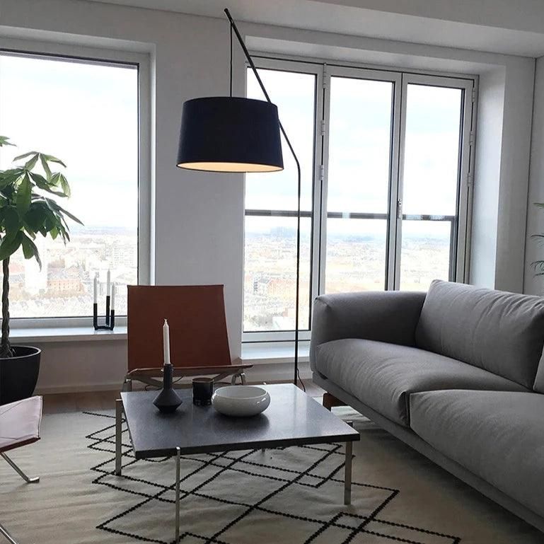 lampadaire contemporain salle de séjour