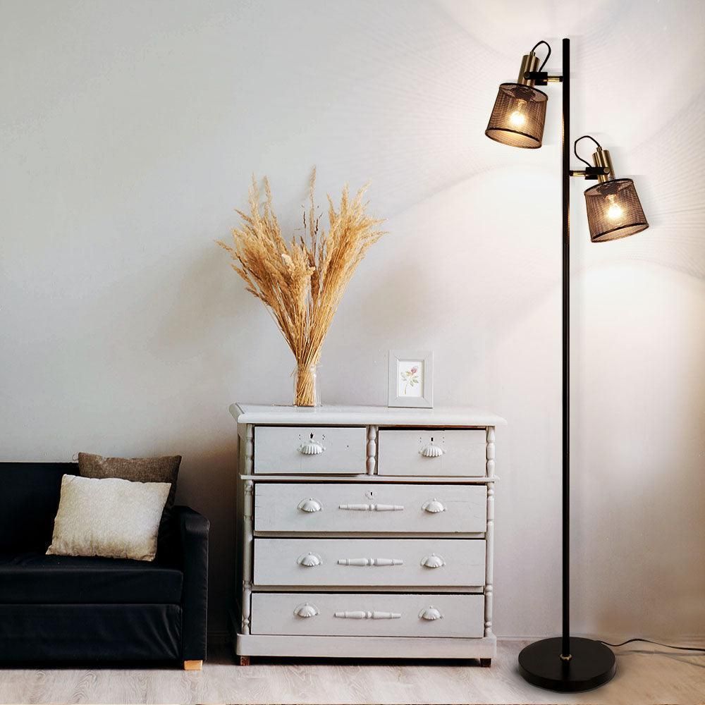 lampadaire décoratif en métal