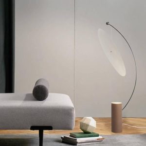 lampadaire en arc moderne