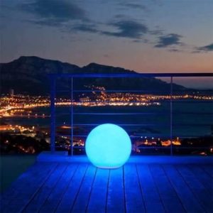 accessoire lumineux boule extérieur