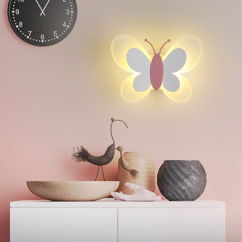 lampe murale papillonne design
