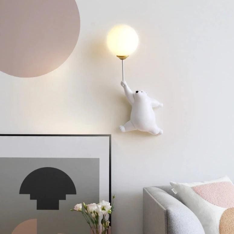 luminaire ourson pour chambre d'enfant
