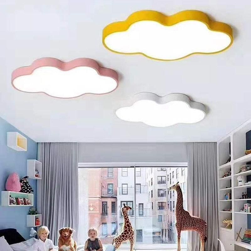 éclairage nuage pour décoration enfant