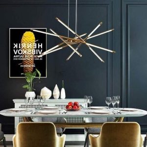 éclairage moderne intérieur